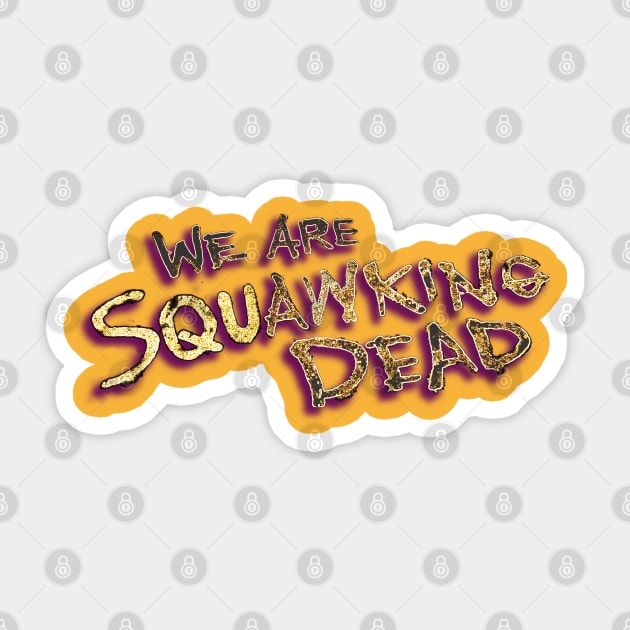 FearTWDseason7 LOGO Sticker by SQUAWKING DEAD